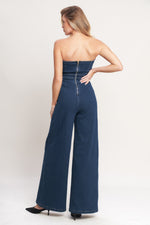 NEXT LEVEL DENIM JUMPSUIT Flying Tomato
