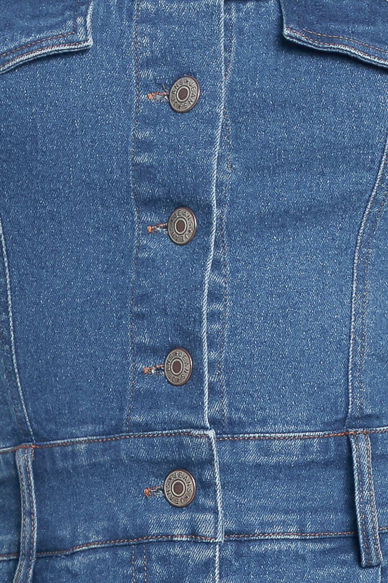 WEEKEND CRUSH DENIM ROMPER Flying Tomato