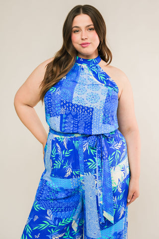 KISS ME MORE WOVEN JUMPSUIT - By Baano