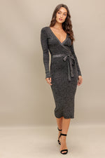 FOREVER IMPRESSED SWEATER MIDI DRESS - By Baano