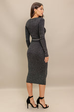 FOREVER IMPRESSED SWEATER MIDI DRESS - By Baano