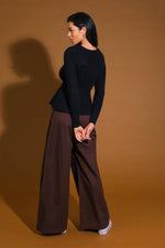 TALKING TO YOU SWEATER TOP - By Baano