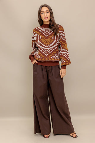HONESTLY LOVE PULLOVER SWEATER TOP - By Baano