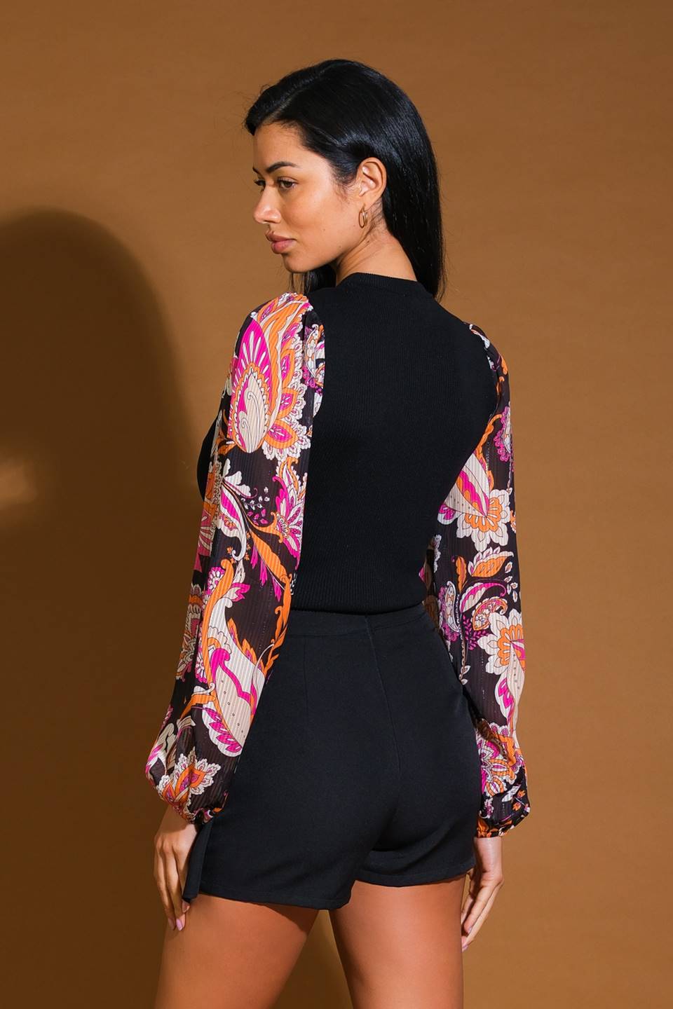 STOP & STARE SWEATER TOP - By Baano