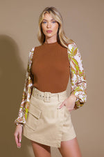 DECADENT PERSONA SWEATER TOP - By Baano