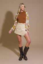 DECADENT PERSONA SWEATER TOP - By Baano