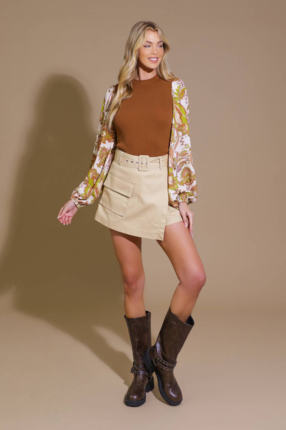 DECADENT PERSONA SWEATER TOP - By Baano