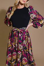 CRUSHING ON COZY WOVEN MIDI DRESS - By Baano