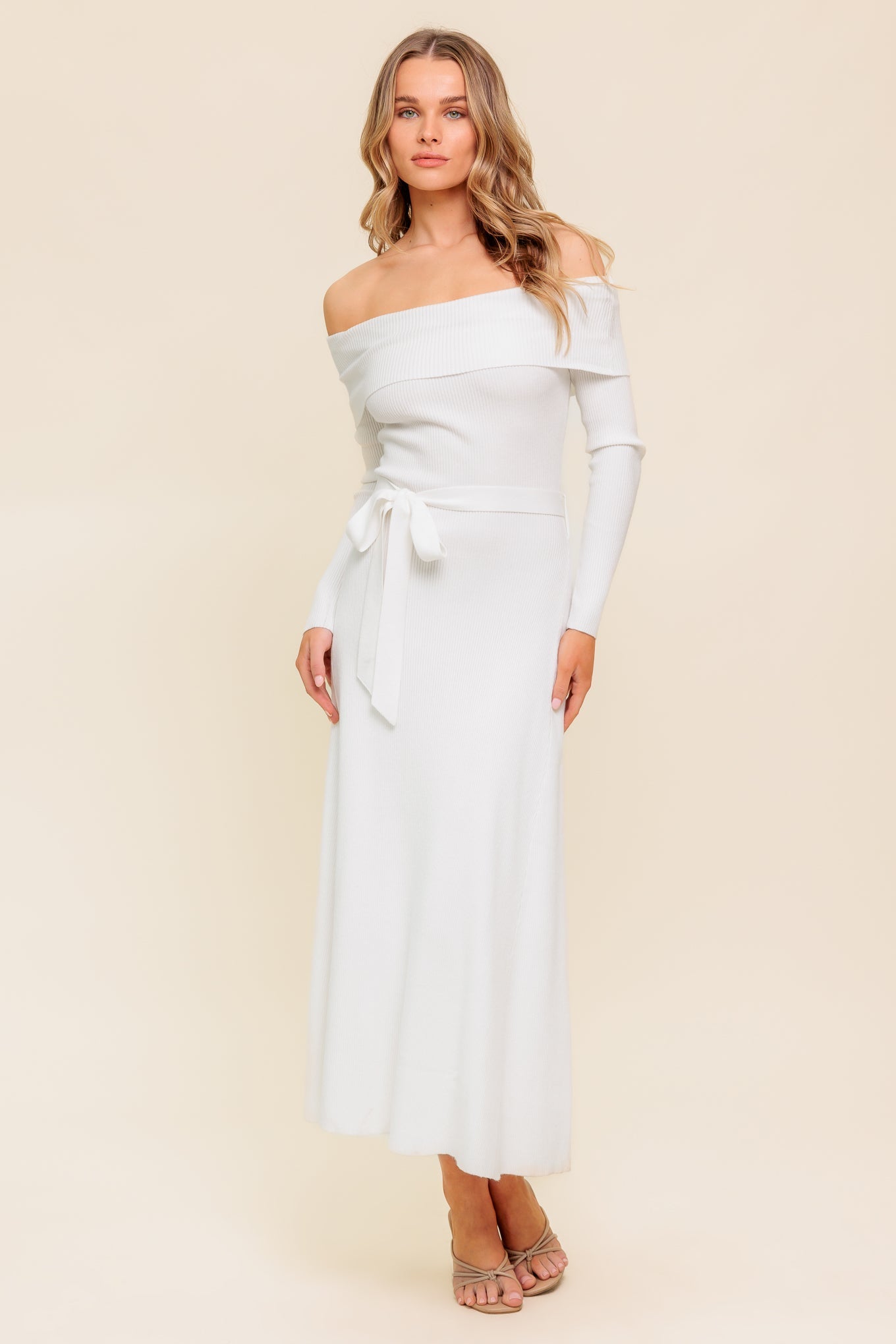 ALL A FANTASY SWEATER MIDI DRESS - By Baano