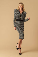 SERAPHIC MELODY SWEATER KNIT MIDI DRESS Flying Tomato