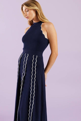 TIME FOR CHEER SWEATER MIDI DRESS - By Baano