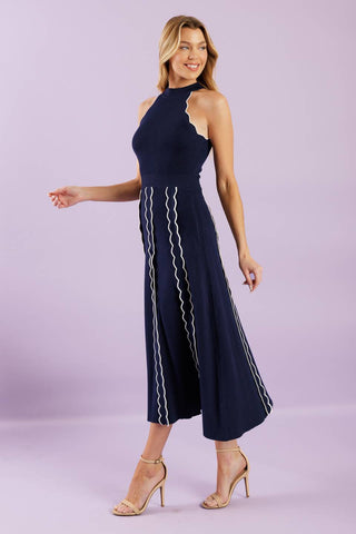 TIME FOR CHEER SWEATER MIDI DRESS - By Baano