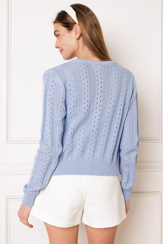 DAYS THAT FADE SWEATER AND CARDIGAN SET - By Baano