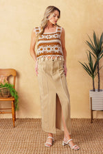 WISHFUL THINKING CROCHET TOP - By Baano