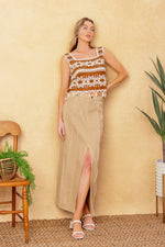 WISHFUL THINKING CROCHET TOP - By Baano