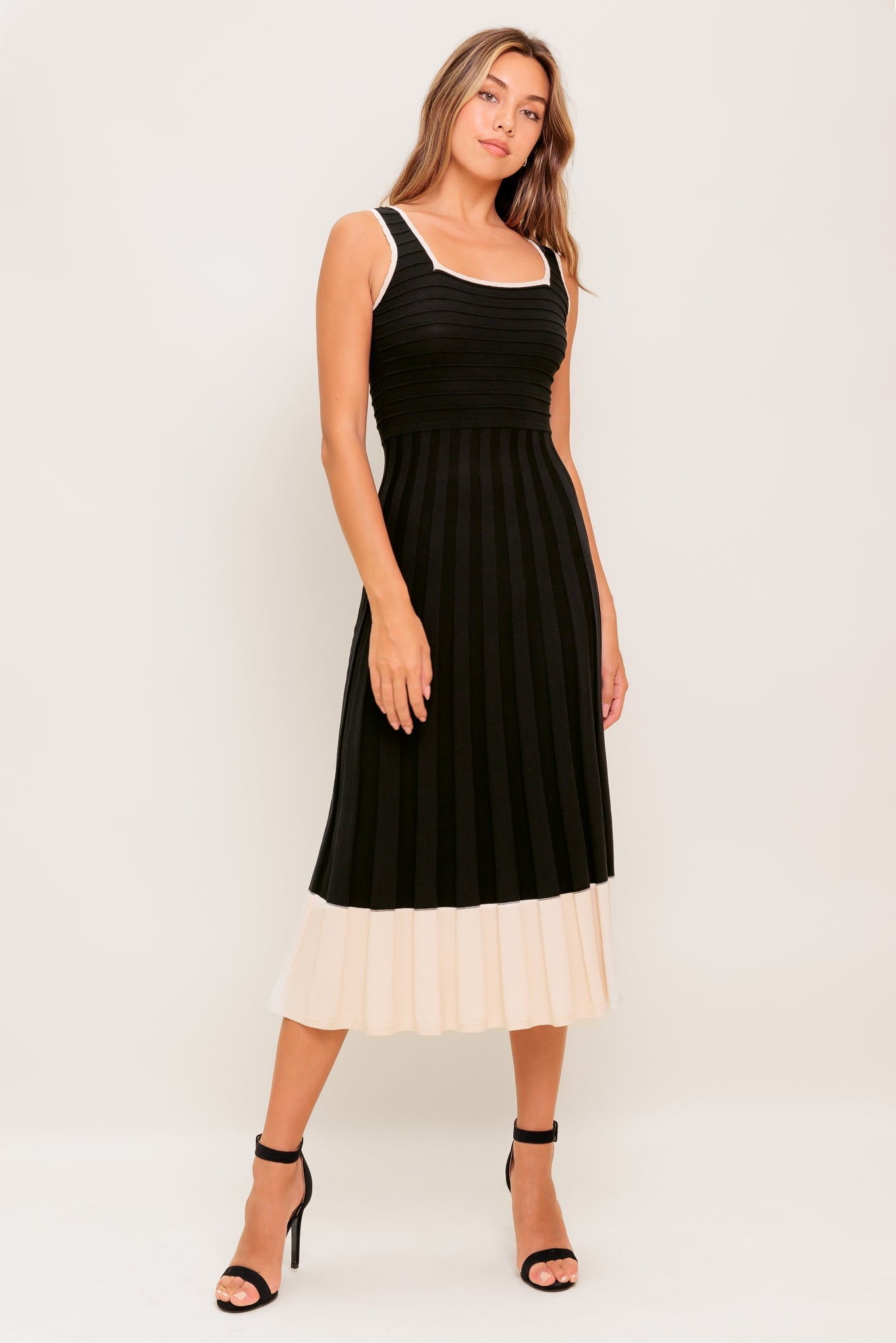 MODERN MUSE KNIT MIDI DRESS - By Baano