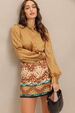 MOROCCAN MUSE WOVEN TOP - By Baano