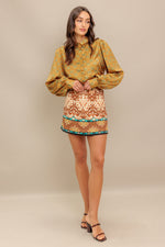 MOROCCAN MUSE WOVEN TOP - By Baano