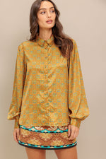 MOROCCAN MUSE WOVEN TOP - By Baano