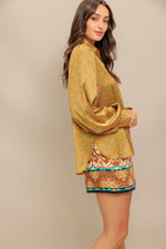 MOROCCAN MUSE WOVEN TOP - By Baano
