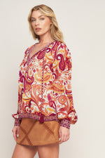 NEVER WANNA LEAVE WOVEN TOP Flying Tomato