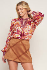 NEVER WANNA LEAVE WOVEN TOP Flying Tomato