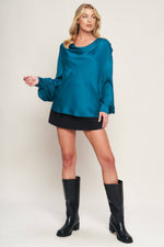 GARDEN SENSATION SATIN TOP Flying Tomato