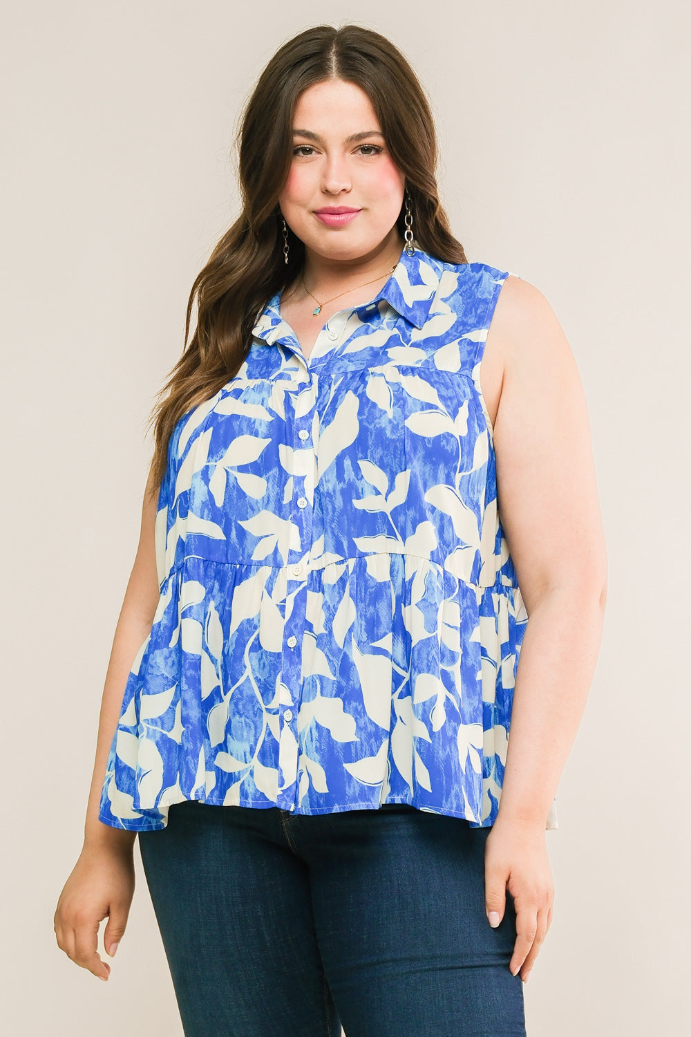 PERFECTLY IMPERFECT WOVEN TOP - By Baano
