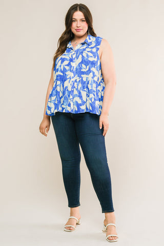 PERFECTLY IMPERFECT WOVEN TOP - By Baano