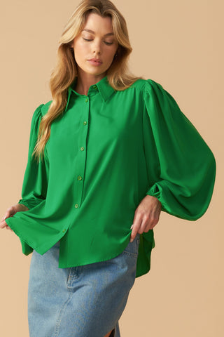 COMFORTABLE CHARM WOVEN TOP - By Baano