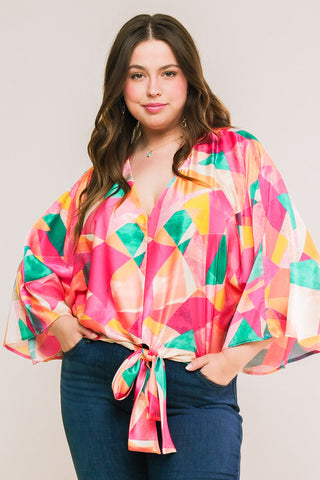 BE MINE FOREVER WOVEN TOP - By Baano