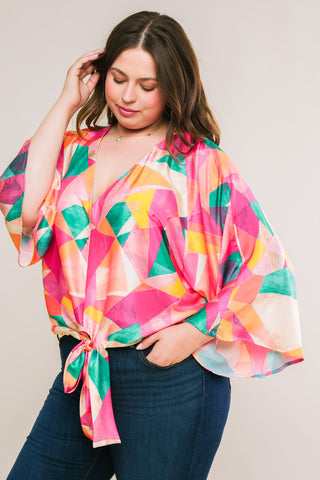 BE MINE FOREVER WOVEN TOP - By Baano