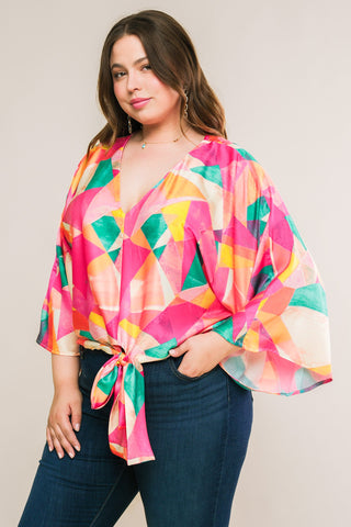 BE MINE FOREVER WOVEN TOP - By Baano