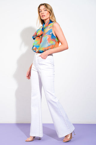ALWAYS CELEBRATING WOVEN TOP - By Baano