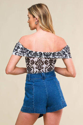 BE GOOD TO ME MESH BODYSUIT - By Baano