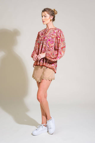 TIME AFTER TIME WOVEN TOP - By Baano