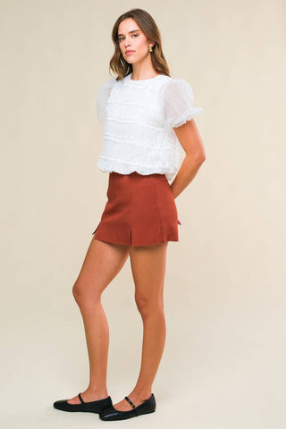 DESTINED TO IMPRESS WOVEN TOP - By Baano