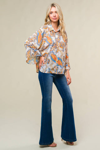 SWEET CRUSH WOVEN TOP - By Baano