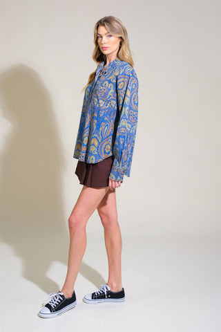 I'M IN CHARGE WOVEN TOP - By Baano