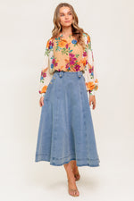 LASTING MEMORIES WOVEN TOP - By Baano