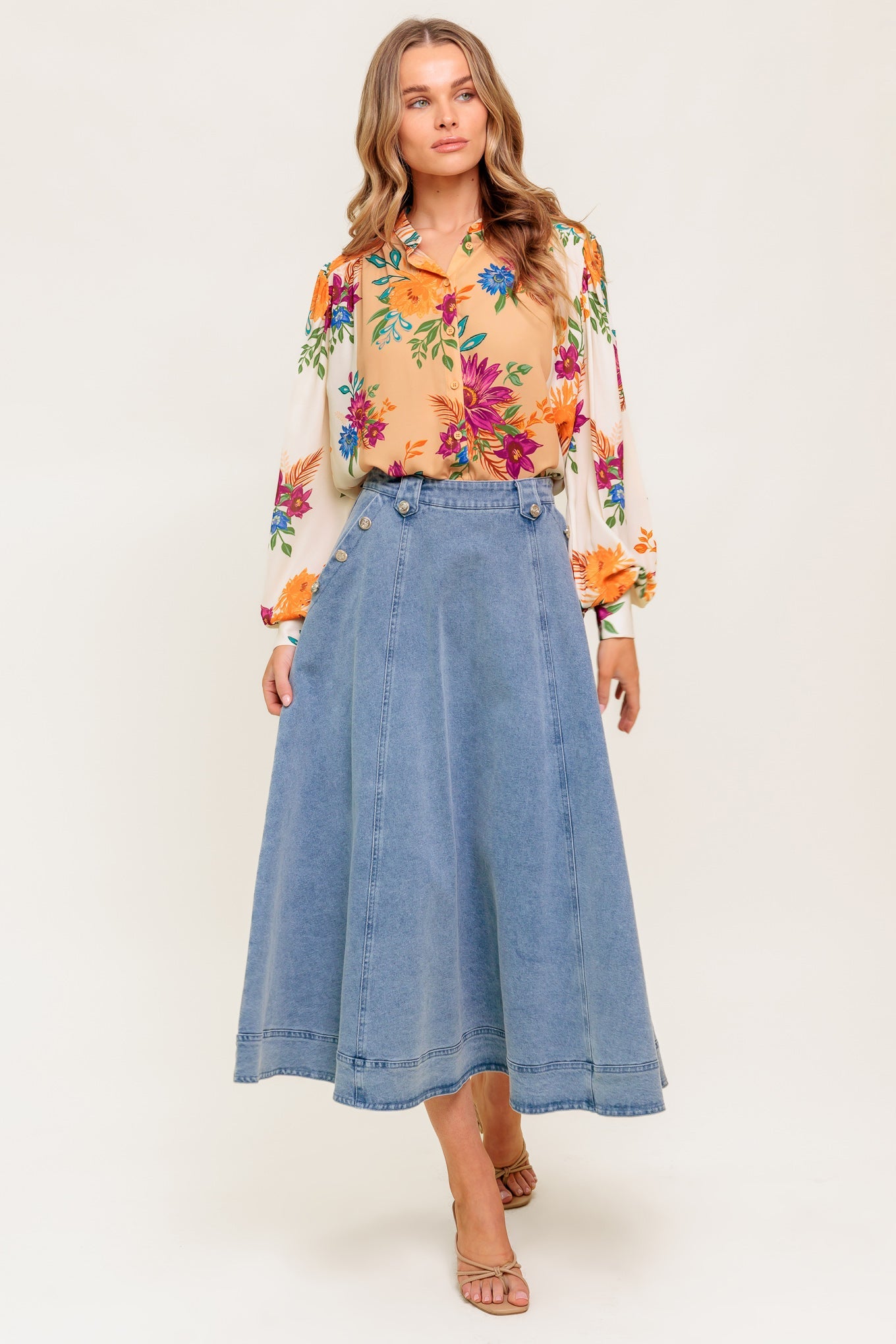 LASTING MEMORIES WOVEN TOP - By Baano