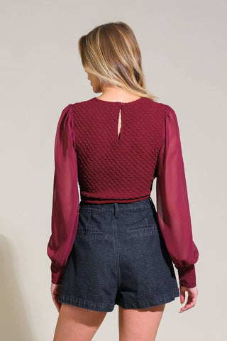 EMBRACE THE JOURNEY WOVEN TOP - By Baano