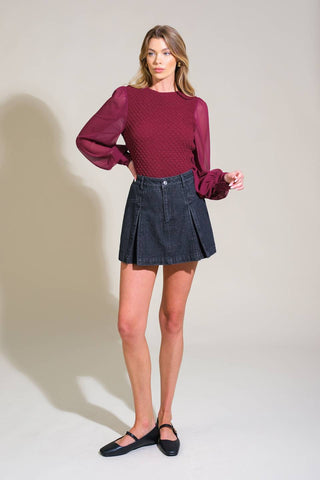 EMBRACE THE JOURNEY WOVEN TOP - By Baano