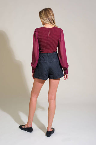EMBRACE THE JOURNEY WOVEN TOP - By Baano