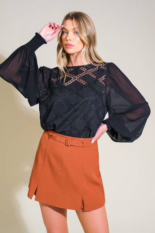 WEEKEND WANDERER WOVEN TOP - By Baano