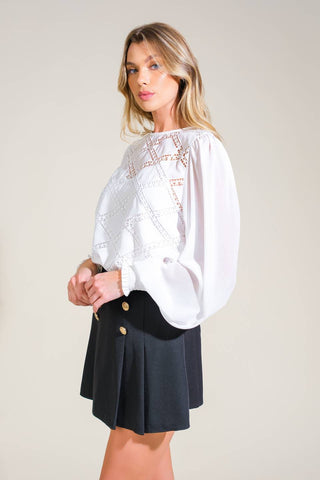 WEEKEND WANDERER WOVEN TOP - By Baano