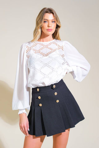 WEEKEND WANDERER WOVEN TOP - By Baano