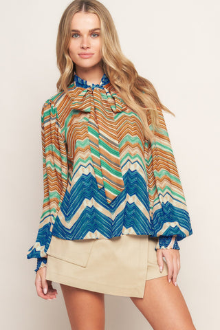 PICKING DAISIES WOVEN TOP - By Baano