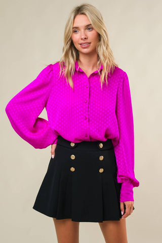 THINK OF ME WOVEN TOP - By Baano
