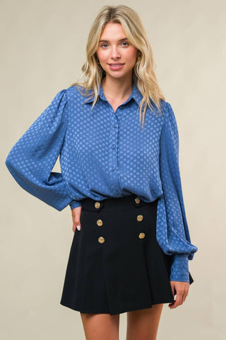 THINK OF ME WOVEN TOP - By Baano
